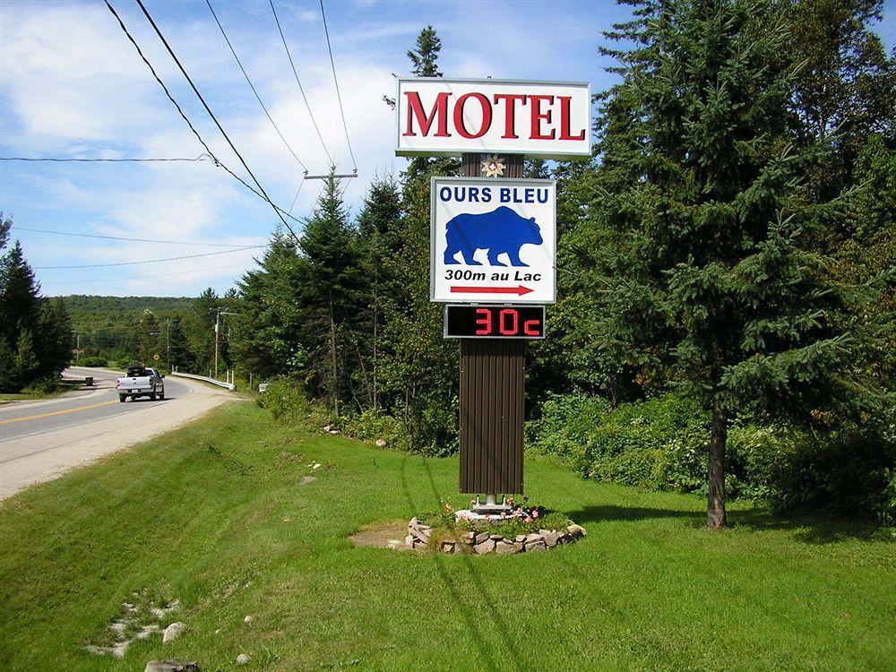 Motel Ours Bleu Lac-Saguay Exteriör bild